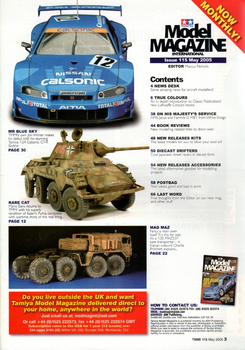 Tamiya Model Magazine 115 (2005-05)